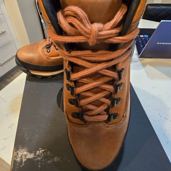 TIMBERLAND Euro Hiker Rust / Black Mid GORE-TEX Waterproof Boot MENS 9 Trail NEW - Picture 3 of 16